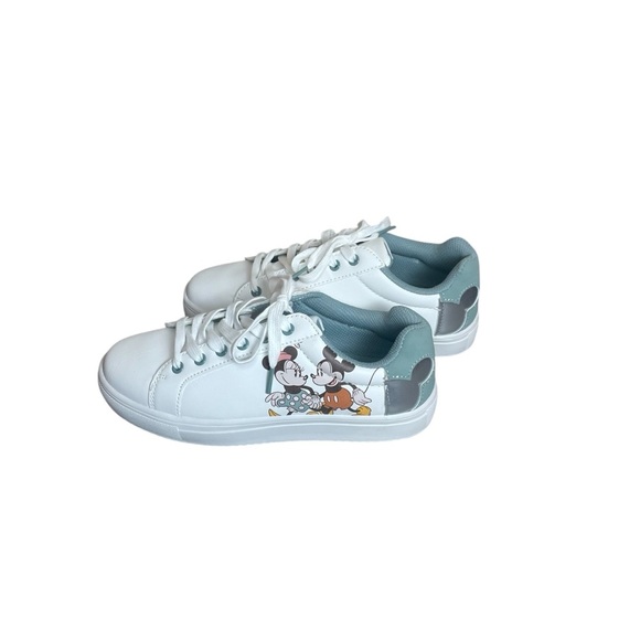 Disney White and Blue Mickey Mouse Sneakers - Picture 3 of 9